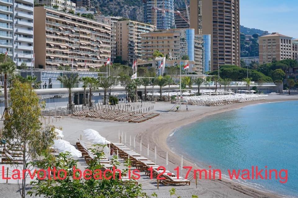 Suite Apartment In Mc Center, 5Min Walk To Casino & The Port And 1Min From Underground Train Station Monte Carlo Eksteriør billede